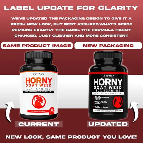 Miniatura 2 de Horny Goat Weed para hombres y mujeres – [20% de Icariins Fuerza Máxima] – Resistencia, Aguante, Circulación, Soporte Articular y de Espalda – Raíz