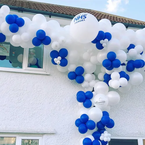 Miniatura 5 de KOMOREBI Globos blancos de 12 pulgadas, 100 globos blancos lisos de látex blancos para cumpleaños, compromiso, boda, baby shower, aniversario
