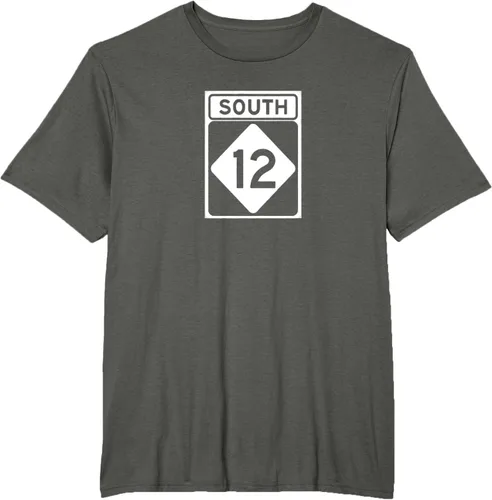 Miniatura 5 de Highway 12 South NC Outer Banks North Carolina Hwy - Camiseta, Negro, S