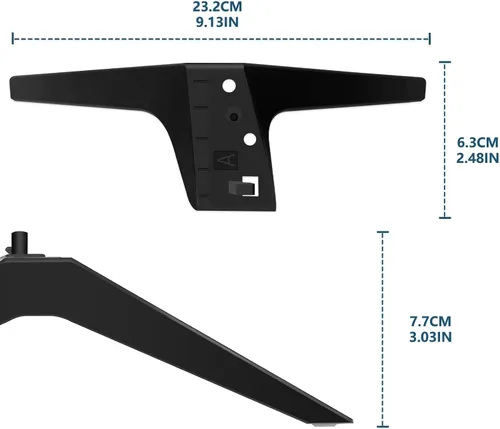 Miniatura 5 de WISINY Patas de repuesto para TV LG de 49, 50, 55 pulgadas, compatibles con patas de TV LG, repuesto 49UJ6300 49UM7300 49UN6900 50UK6300BUB 50UK6500