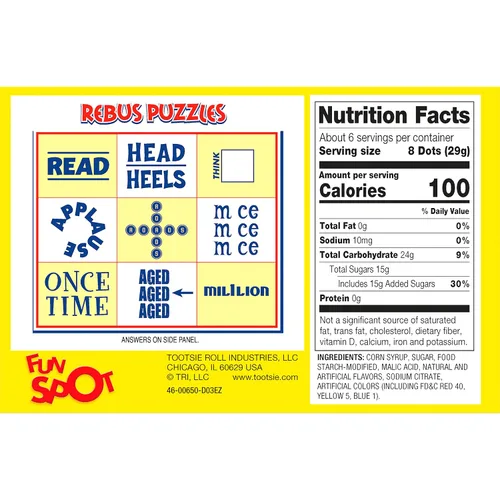 Miniatura 4 de DOTS - Gumdrops dulces surtidos con sabor a frutas, caja de teatro de 6.5 onzas, paquete de 4