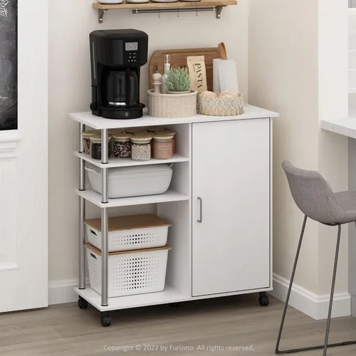Miniatura 27 de Furinno Luder - Estantería abierta de 3 niveles, color roble francés