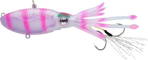 Miniatura 40 de Nomad Design Señuelo de pesca vibratorio patentado original de Squidtrex – Señuelo de plástico suave TPE con aroma añadido para agua salada con Cali