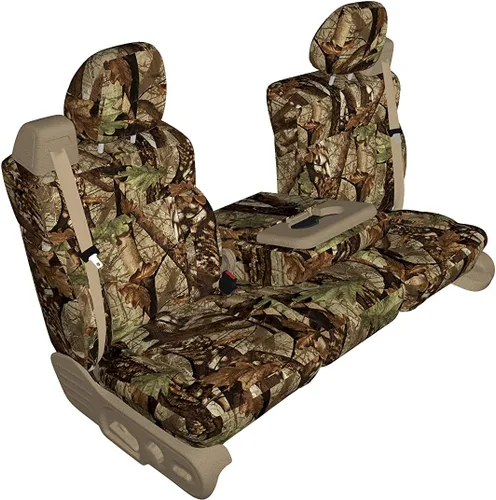 Miniatura 6 de Durafit Fundas para Asientos Hechas para ajustarse a Ford F150 Xcab 2004-2008 Delantero 40/20/40 Fundas para Asientos Impermeables con Camuflaje