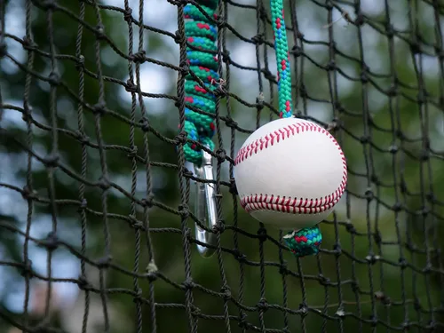 Miniatura 5 de El sistema de entrenamiento de bateo ajustable de béisbol original de cuerda de bateo – combina la camiseta y el lanzamiento frontal en un solo
