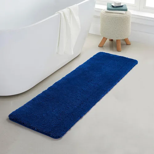 Miniatura 38 de YHF - Alfombras de baño de 20 x 32 pulgadas, extra gruesas y suaves, de microfibra peluda, lavables a máquina, alfombras de baño absorbentes, tapete