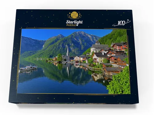 Miniatura 4 de Hallstatt Am Hallstättersee, Salzkammergut, Upper Austria - Rompecabezas prémium de 100 piezas para adultos
