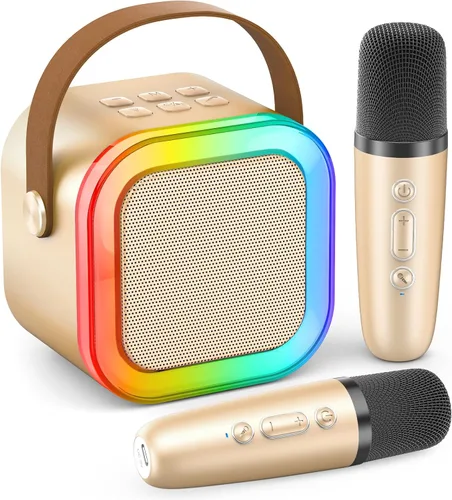 Miniatura 13 de Mini máquina de karaoke para niños y adultos, los mejores regalos de cumpleaños de 2026 para niñas y niños de 3, 4, 5, 6, 7, 8 años, juguetes