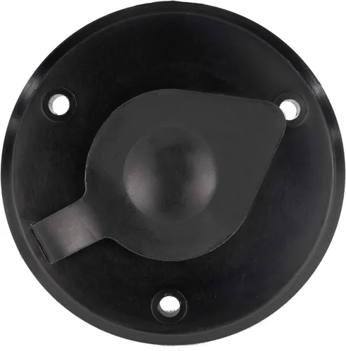 Miniatura 2 de RecPro Placa de TV por cable RV Conector de cable coaxial Opción en blanco o negro 1 o 2 opciones (negro, 1 toma) Fabricado en Estados Unidos