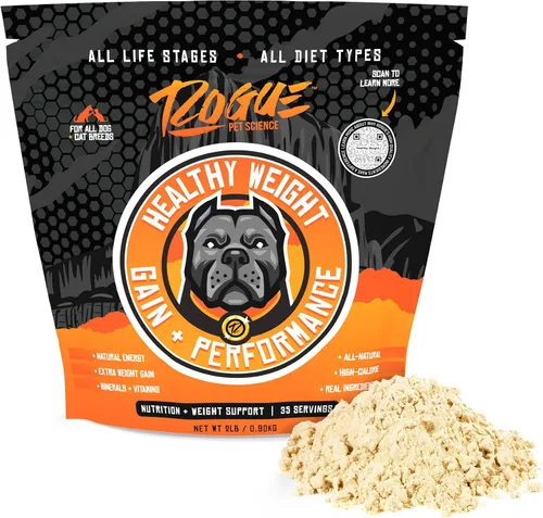 Miniatura 10 de ROGUE PET SCIENCE Origins 5-en-1 suplemento para perros - Aderezo de comida en polvo con aceite de pescado omega 3 natural - Apoya la digestión