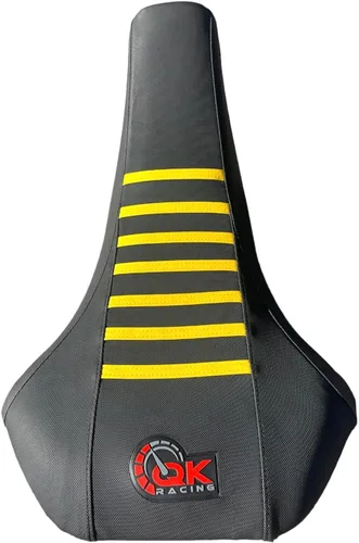 Miniatura 2 de Funda de asiento compatible con Suzuki LTZ 400 Z400 2003-2008 - Protector de asiento de ATV a medida (negro/amarillo)