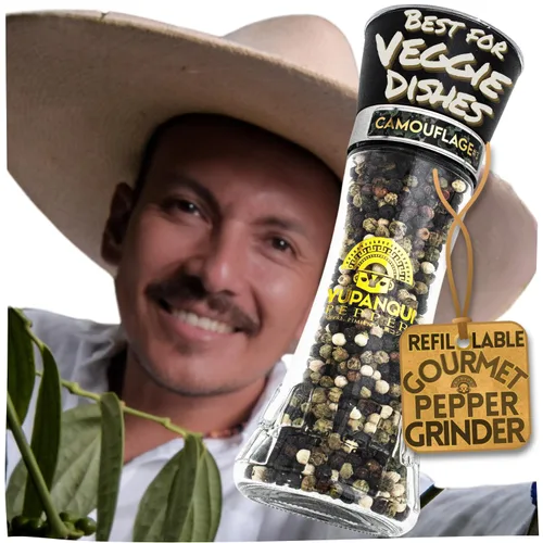 Miniatura 4 de Yupanqui Colección de pimienta negra para asar a la parrilla, regalo de pimienta negra, paquete de 3
