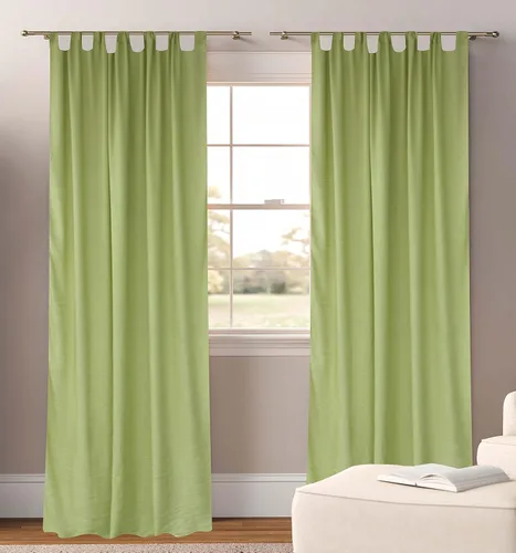 Miniatura 23 de EcoDrapes Paneles de cortina macizos con pestañas trenzadas para casa de lujo (rosa bebé, 52 pulgadas de ancho por 63 pulgadas de largo, 1 panel)