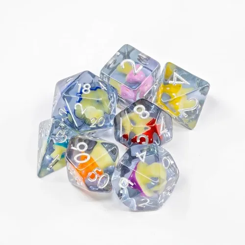 Miniatura 20 de Sage's Portal Familiars and Reagents - Juego de dados de resina para DND, juego de dados poliédricos para Dungeons and Dragons RPG de mesa TTRPG
