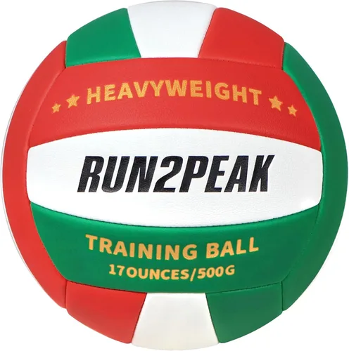 Miniatura 11 de RUN2PEAK Setter Training Volleyball Official Size 5 Volleyballs Heavy Weight Ball PU Practice Volley Balls for Indoor Rebounder Equipment Setters