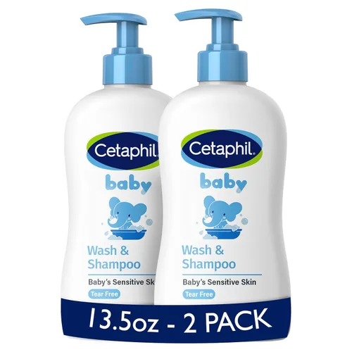 Miniatura 10 de Cetaphil Baby Wash & Shampoo Plus Loción corporal, esenciales para la piel saludable, hidratación de la cabeza a los pies hasta 24 horas, para piel
