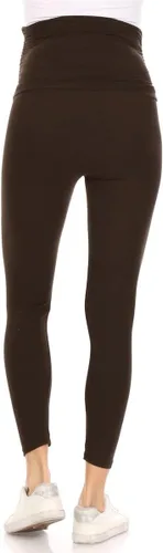 Miniatura 3 de Leggings Depot - Leggings de maternidad para mujer, sobre el vientre, mallas de yoga casuales para embarazo