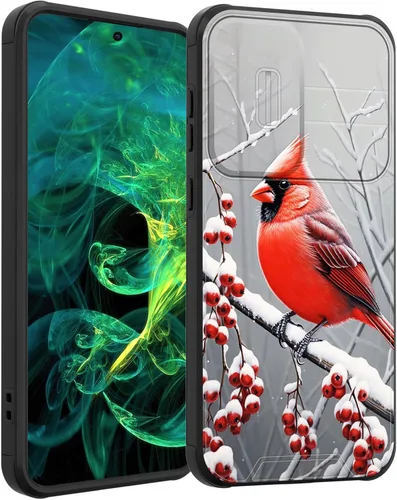 Miniatura 53 de Funda para Galaxy A16 5G con cubierta para cámara deslizante, resistente de doble capa, híbrida, a prueba de golpes, funda protectora resistente