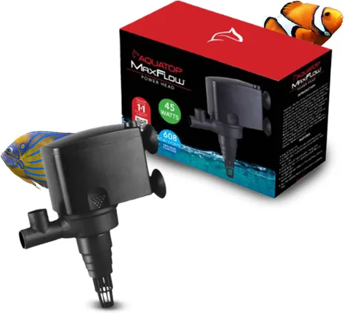Miniatura 10 de Aquatop MaxFlow 211 GPH - Cabezal sumergible para acuario - Bomba de agua de alto rendimiento - Silencioso y eficiente - Ideal para acuarios de agua