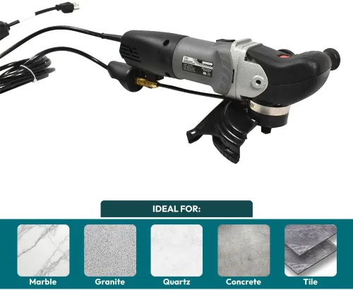 Miniatura 3 de Hardin VS5 - Amoladora húmeda de velocidad variable 110 voltios, 60 Hz, 1000 a 4500 RPM 900 vatios (HNWVGRIN)