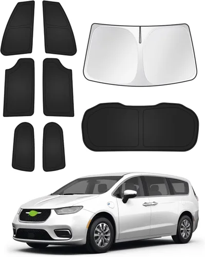 Miniatura 123 de Canvcle Parasol para parabrisas para Honda Civic de 11ª generación 2022-2025 2026 (no para Hatchback), kit de cubierta para ventana trasera lateral