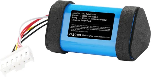 Miniatura 4 de Reemplazo de batería 4J de carga de 10000 mAh compatible con Charge 4 JBLCHARGE4BLUAM Charge 4BLK ID998 1INR19/66-3 SUN-INTE-118 IY1068 ID998-B