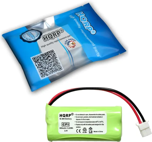 Miniatura 2 de HQRP Batería de teléfono compatible con VTech CS6328, CS6328-2, CS6328-3, CS6328-4 CS6328-5 CS6329 CS6329-2 CS6329-3 CS6329-4, CS6329-5, LS6325