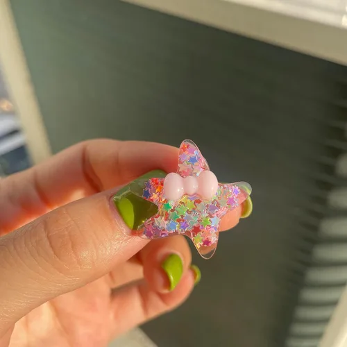 Miniatura 6 de Bonitos dijes brillantes para zapatos para niñas, lindos dijes para zapatos para adultos, adolescentes, niños, decoración de zapatos Kawaii