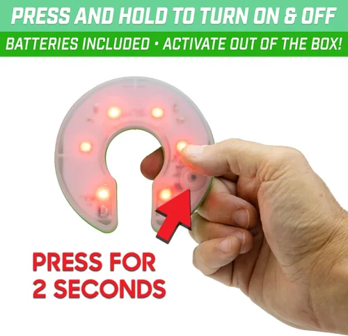 Miniatura 6 de GoSports Paquete de 3 luces de agujero de golf iluminadas, ideales para jugar golf con poca luz, práctica de putting, práctica de astillado y más