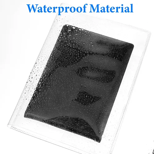 Miniatura 3 de Paquete de 10 fundas transparentes para pasaporte, protector impermeable para pasaporte, soporte de pasaporte de plástico transparente, protector