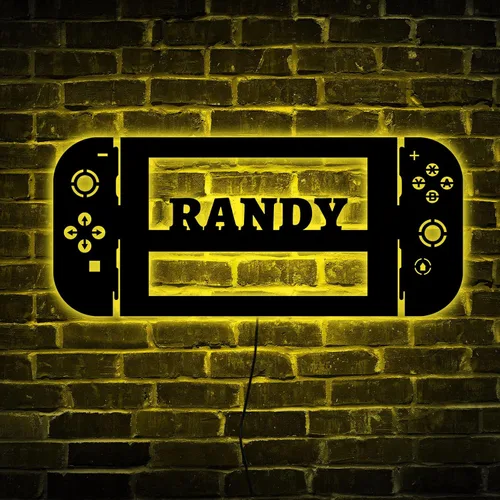 Miniatura 9 de Etiqueta de neón personalizada para gamer, letrero LED para decoración de zonas