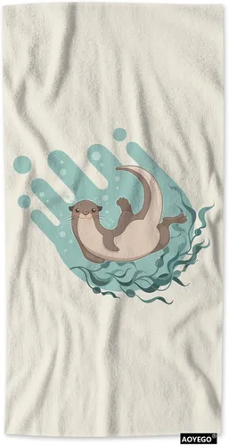 Miniatura 12 de AOYEGO Anchor - Toallas de mano náuticas azul marino en rayas onduladas cheurón altamente absorbentes, toallas suaves para baño, playa, cocina, spa