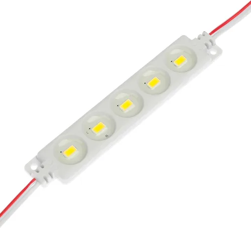 Miniatura 2 de Q QINGCHEN DC12V - Módulo LED de inyección blanca cálida de 1.2 W, luz trasera decorativa impermeable para letreros de letras publicitarias