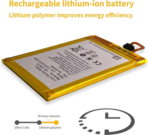 Miniatura 7 de 3.8V 5.01Wh 1320mAh MC-305070 58-000056 Replacement of Battery for E-Book,E-Reader (with 8 Pieces of Repair Tool)