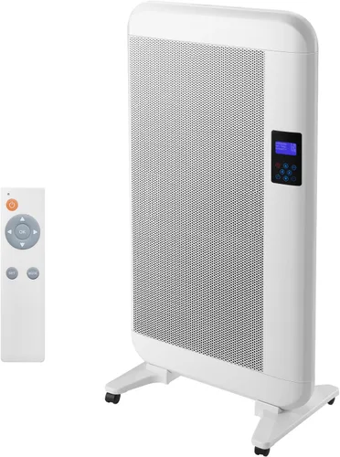 Miniatura 8 de Calentadores de espacio infrarrojos para uso en interiores, calentadores eléctricos y portátiles de 1500 W con termostato, 4 modos, temporizador
