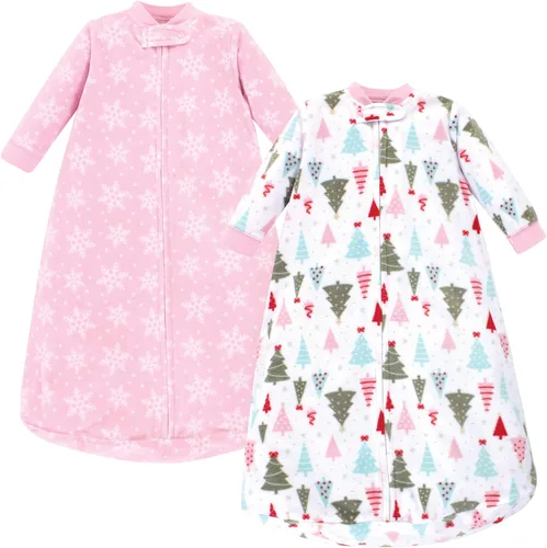 Miniatura 10 de Hudson Baby - Saco de dormir unisex de manga larga para bebé de forro polar Árbol de Navidad