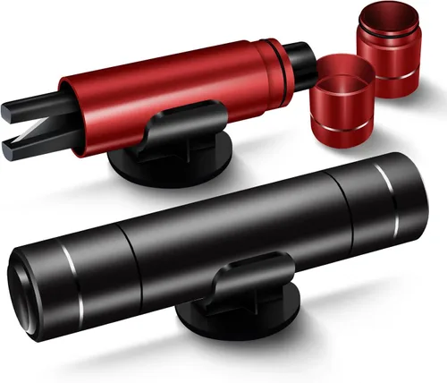 Miniatura 9 de Martillo para Romper Ventanas de Coche y Cortador de Cinturón de Seguridad, Martillo de Seguridad para Coche 2 en 1, Rompevidrios Multifuncional