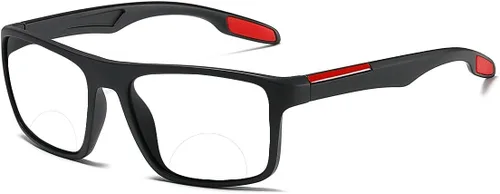 Miniatura 4 de laureles Gafas de lectura bifocales fotocrómicas para hombre, gafas deportivas para mujer, gafas de sol de transición cuadrada