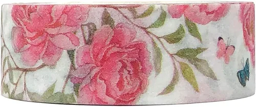 Miniatura 25 de allydrew Cinta adhesiva Washi, 0.591 in x 32.8 ft, zorros