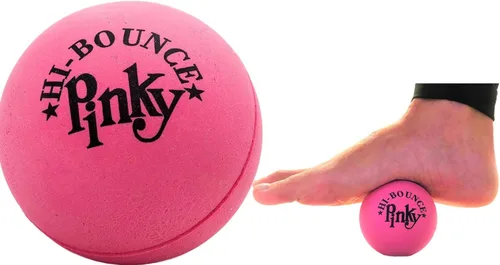 Miniatura 13 de Hi-Bounce Pinky Ball (paquete de 6) por JA-RU. Pelotas hinchables de goma para niños y adultos. Pelota de rebote rosa pequeña. Recuerdos de fiesta