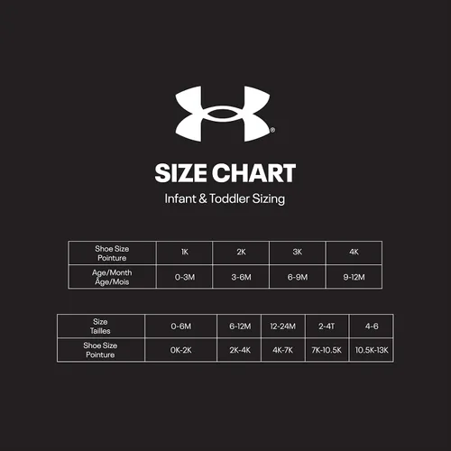 Miniatura 5 de Under Armour Paquete múltiple de calcetines para bebé niña