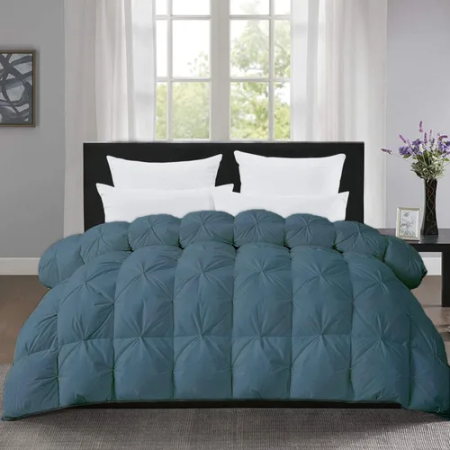 Miniatura 18 de Edredón plisado de gran tamaño Queen (98 x 98 pulgadas), manta refrescante para personas que duermen con calor y sudores nocturnos, 1 unidad, suave