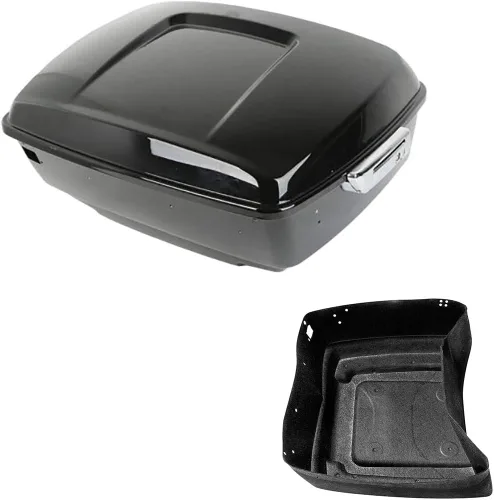 Miniatura 19 de TCMT 13.7" Tronco King con Candado Compatible con Harley Touring 2014-2025 CVO Road King Road Glide Street Glide Electra Glide Ultra Limited Pack