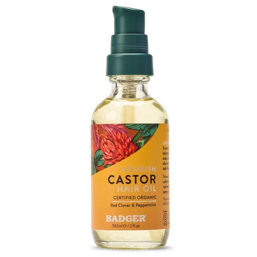Miniatura 9 de Badger Aceite orgánico para el cabello de jojoba y tratamiento para el cuero cabelludo seco, calmante e hidratante, aceite de cuero cabelludo seco