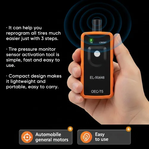 Miniatura 5 de TPMS Herramienta de reinicio para sensor de presión de neumáticos - EL-50448 Herramienta de reaprendizaje del sistema de control de presión
