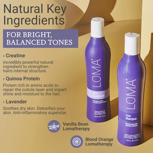 Miniatura 3 de Loma Hair Care Violet Duo: Shampoo and Conditioner