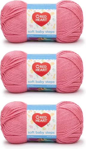 Miniatura 18 de Red Heart Soft Baby Steps madeja de lana, Aqua