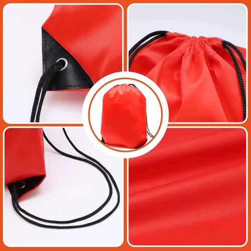 Miniatura 4 de DPEI 72Pcs Drawstring Backpack Bag Drawstring Gym Bags Bulk,Sport Bag, 24