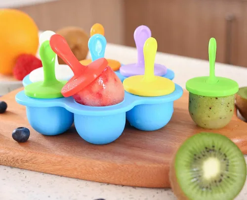 Miniatura 3 de Palitos de paletas para moldes, palitos de moldes para paletas de hielo (7 colores)