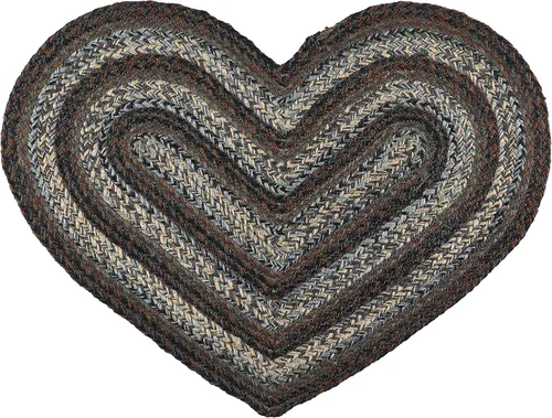 Miniatura 5 de Colección trenzada prémium Night Shadow Estilo primitivo, rústico, campestre Yute/algodón 30 días sin riesgo Alfombra